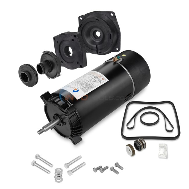 Pureline Motor Rebuild Kit for 1 HP Super Pump® Model SP2607X10, Single Speed - MKIT3SS10