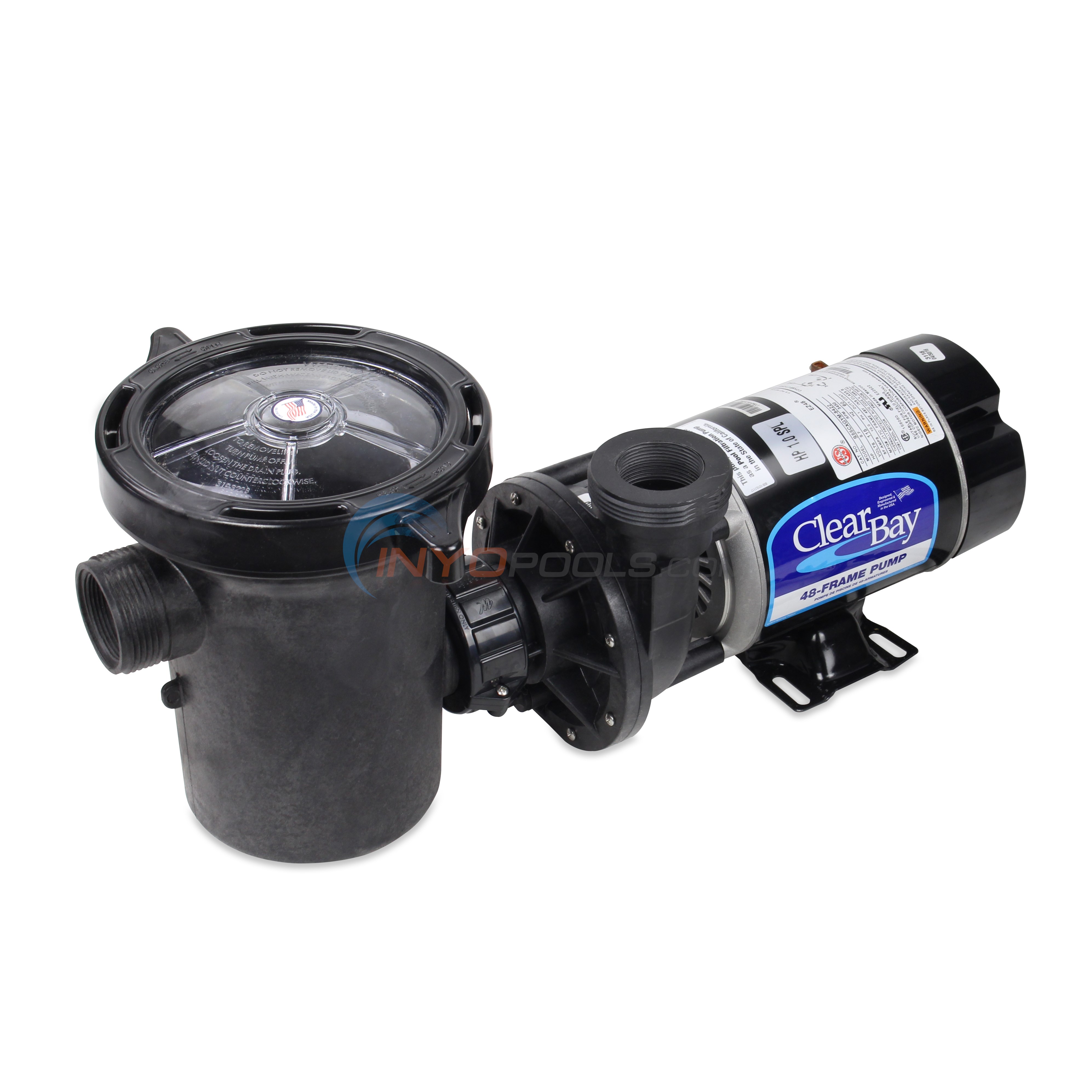 Waterway HiFlo 1 HP Above Ground Pool Pump With Cord PD11006