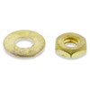 NUT, HEX With WASHER (BRASS) (3550-091 & 092 1EA)