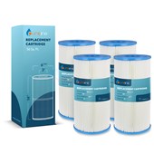 Pureline 56 Sq. Ft. Replacement Cartridge Compatible with Hayward® CX480RE (4-pack)