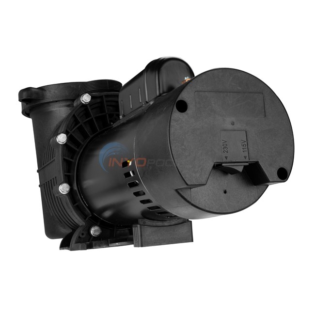 Pureline 1.5 HP Pure Flow Pump, Inground Pool, Single Speed, 115-230 Volt, Unions Included - PL1607