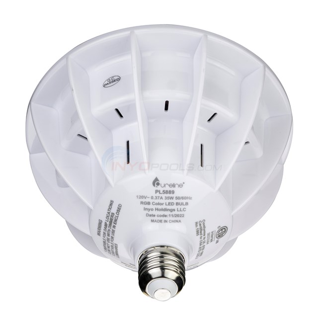 Pureline LED Pool Light Bulb Color Changing 120V 35W - PL5889