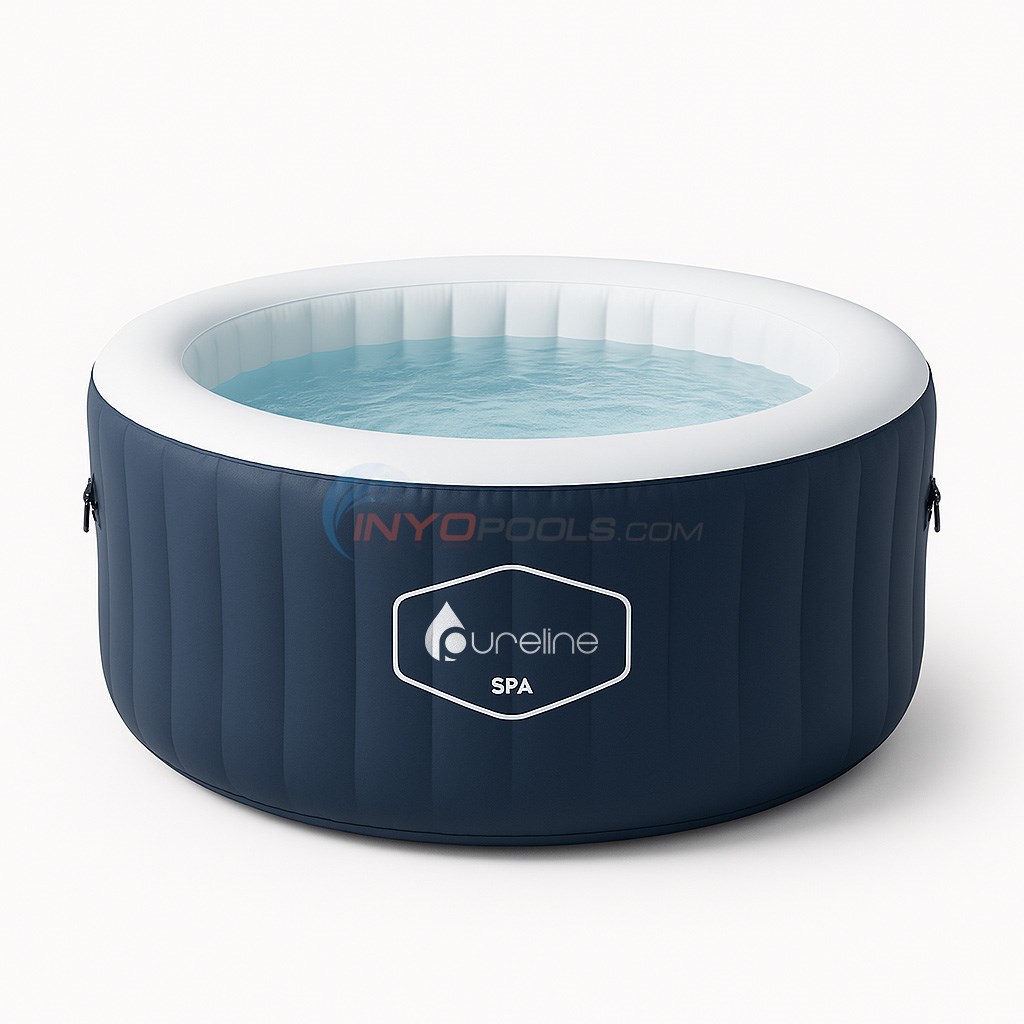 Pureline Oasis Inflatable Spa | Pump, Filter, Heater Included | 120v | In Stock - PLSPA120