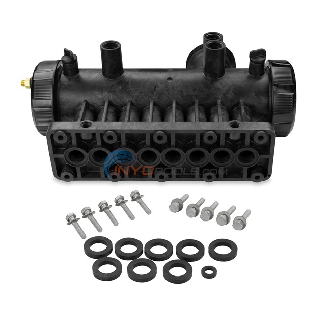 Zodiac Jandy Lxi Front Header With Hardware And Gaskets - R0453600