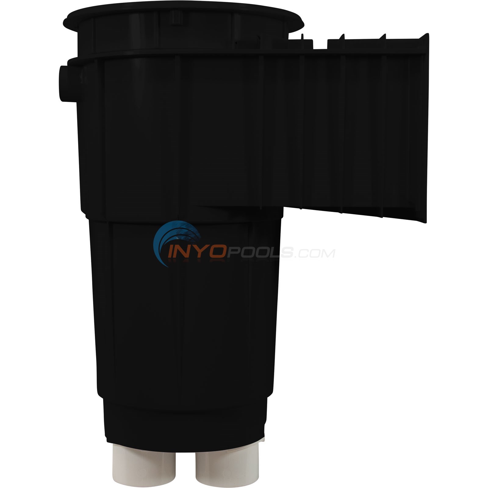 Hayward Skim Master Pool Skimmer, 2" Slip x 2-1/2" SPG Ports, Black,  for Concrete - SP1072S2BLK