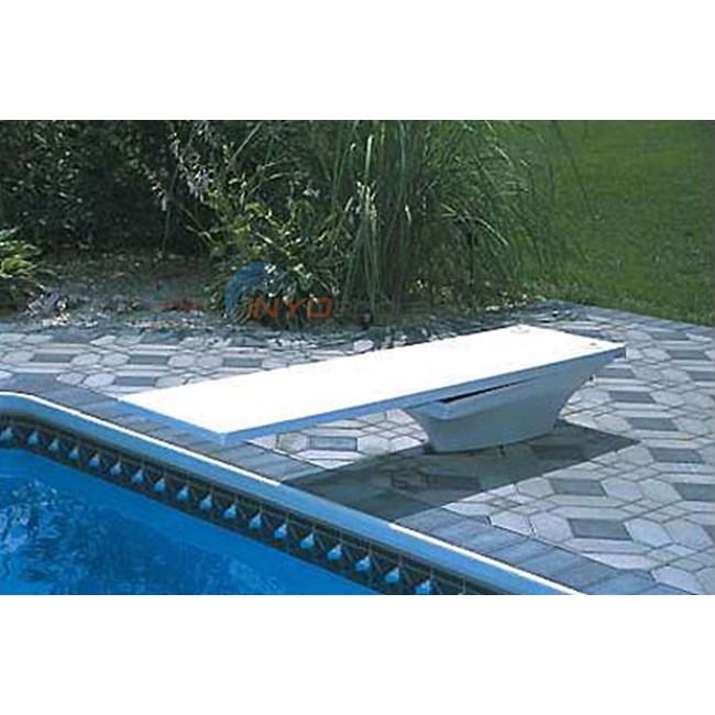 S.R. Smith 6' Fibre-Dive Board (Pewter Gray w/ Matching Tread) - 66209266S20T