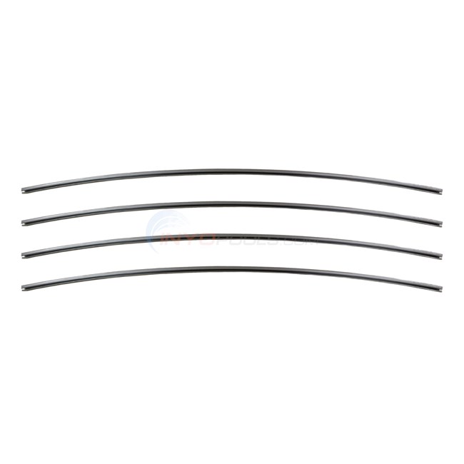 Wilbar Wall Channel Omega - Steel 56-1/4" (4-PACK) - NLR-1255615-PACK4