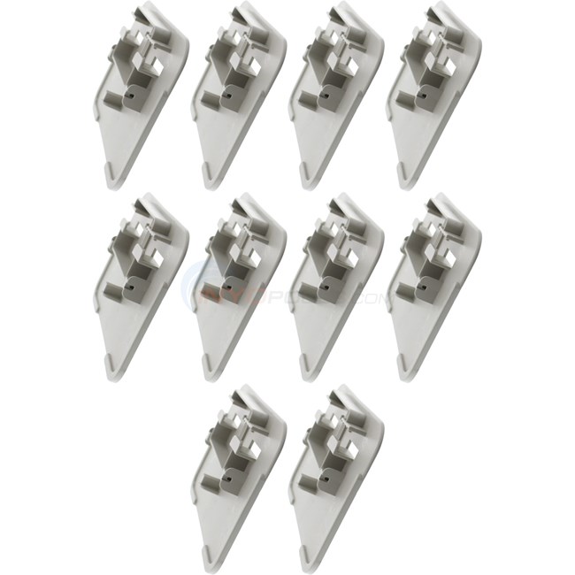 Wilbar Bottom Plate 8" Aluminum (10 pack) (No Longer Available -Replaced by 19099) - 14438-Pack10