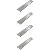 Top Rail -Steel 7" x 53" Clay Color (4 PACK)