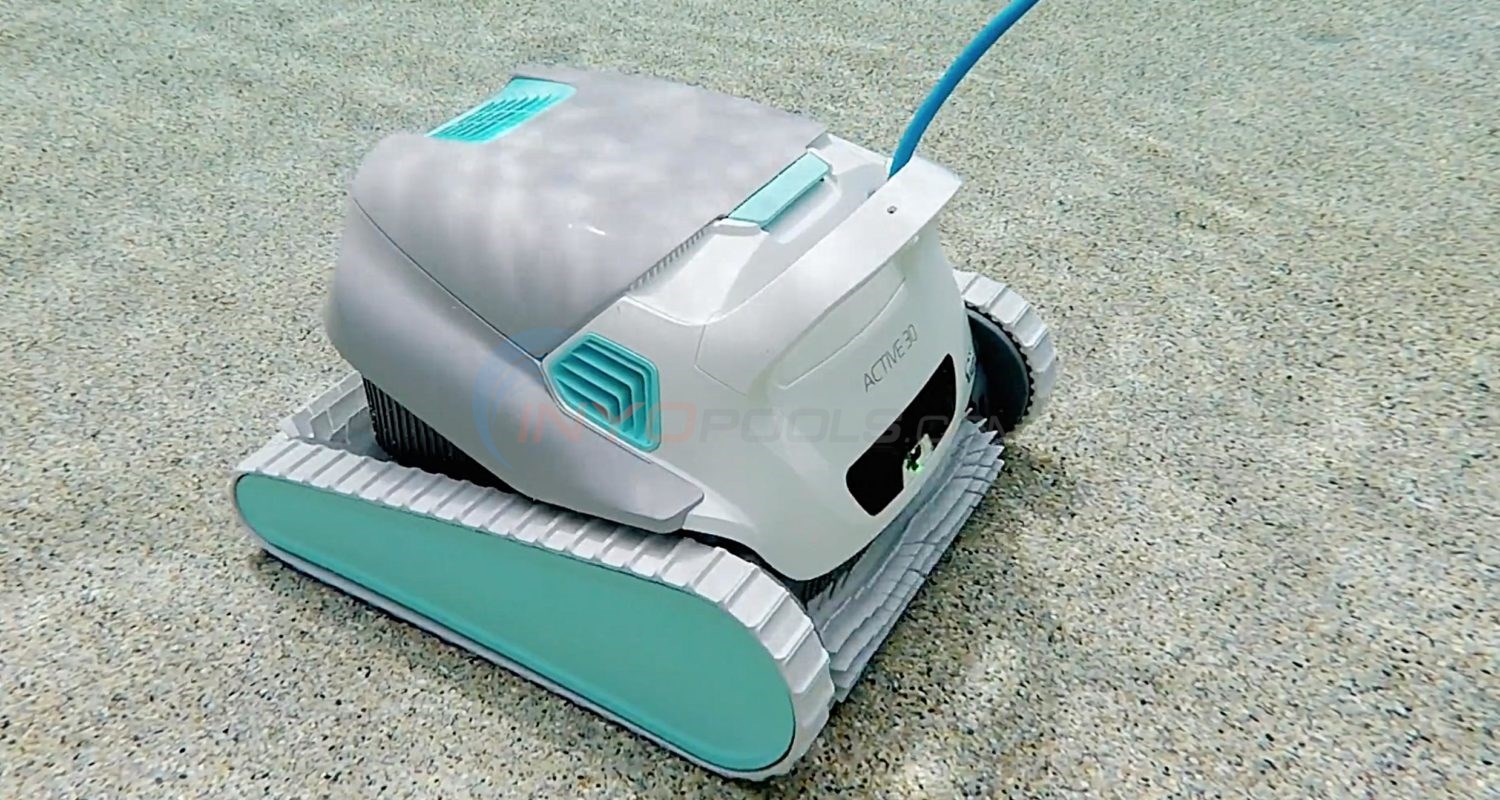 Maytronics Dolphin Active 30 Cleaner Inground Robotic Complete with Bluetooth Enable, Caddy and