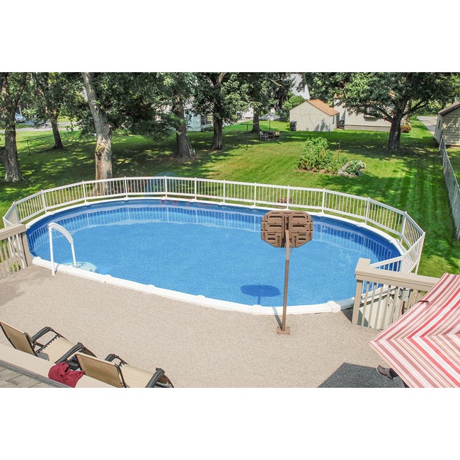 Gli Above Ground Pool Fence Package 18 Section Agfence Gli Above Ground Pool Fence Package 18 Section Agfence
