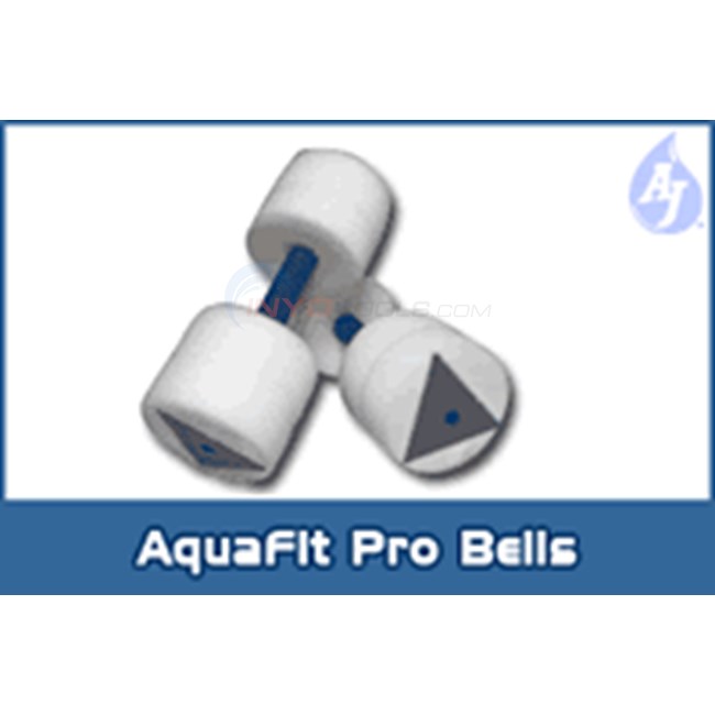 AquaJogger AquaFit Pro Bells (Maximum) - White - AP118