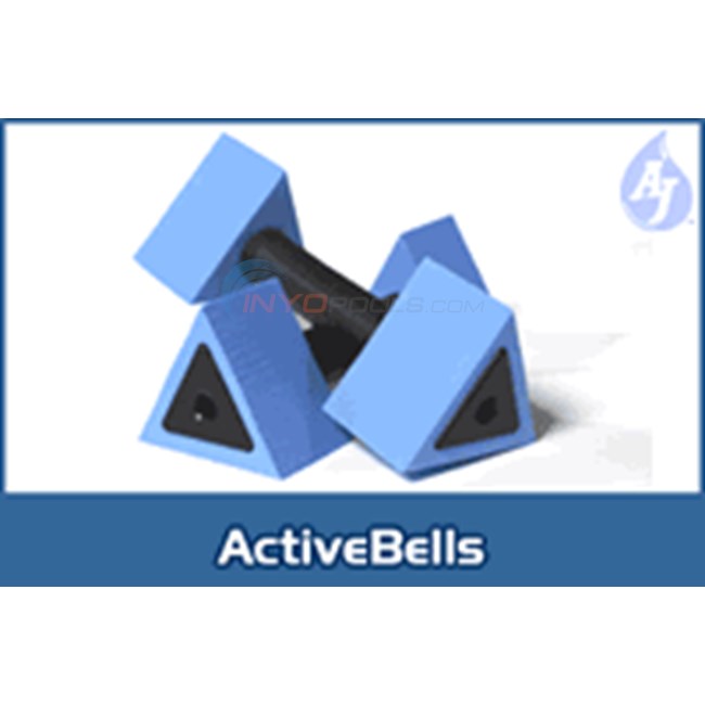 AquaJogger ActiveBells (Light/Triangular) - Blue - AP130