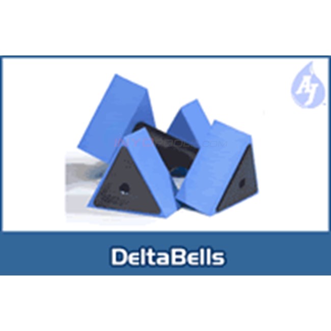 AquaJogger DeltaBells (Medium/Triangular) - Blue - AP19