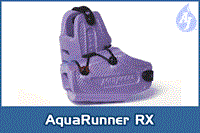 AquaJogger AquaRunners RX POOL Footwear EXERCISE Fitness Resistance PURPLE AP442