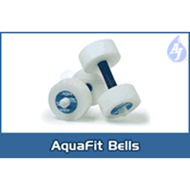 AquaJogger AquaFit Bells (Medium) - White - AP68