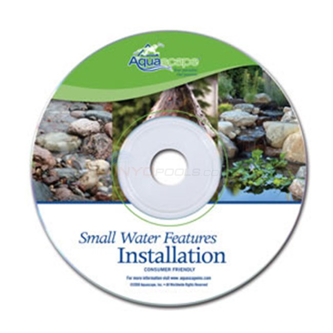 Aquascape Small Water Features Installation DVD - 98179