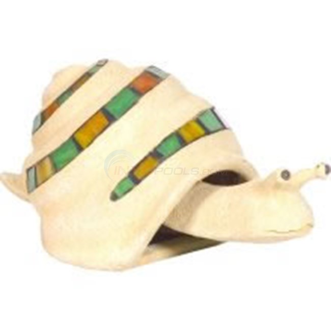 Aquascape Stained Glass Snail Statue - 6"H - 98325
