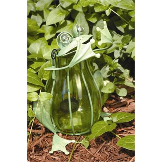 Aquascape Glass Frog Tea Light Holder - 8.5"H - 98334