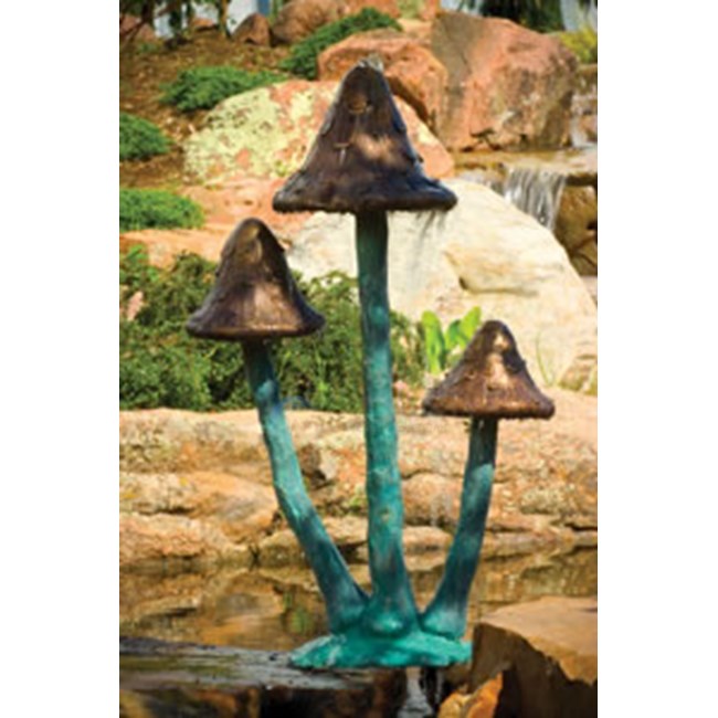 Aquascape Brass Mushroom Spitter - 98540