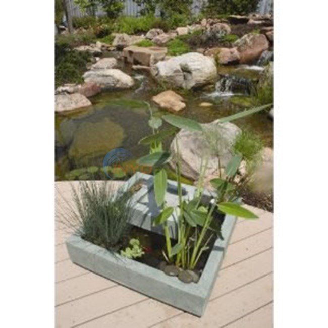 Aquascape Deck Pond - Square/Green Slate Kit - 98862