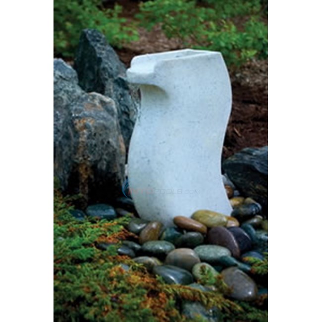 Aquascape Modern Curved Fountain - White Granite - 98914