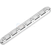 AquaStar 32" White AV Anti-Entrapment Channel Drain