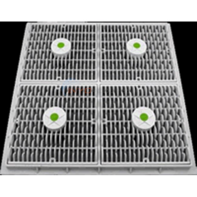 Aquastar 24 X 24 White Vgb Frame Grate Wav24101 Inyopools Com