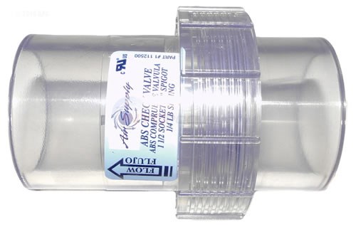 Air Supply Silencer Check Valve 1/4 lb. Spring 1.5" I.D 2.0" O.D