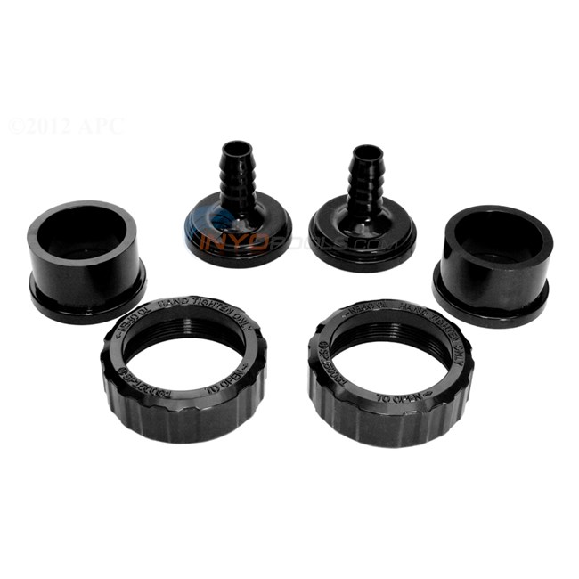 Union and Fitting Replacement Kit for Hayward Booster Pump Model 6060 - AX6060UNPAK