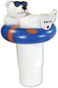 Blue Wave Floating Bear Chlorine Dispenser NA338