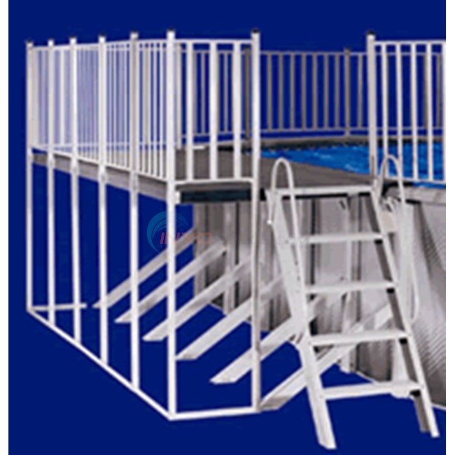 2 Section 6x9 Deck (for 24 Rnd, 54" Sandy Point pool) - NB500