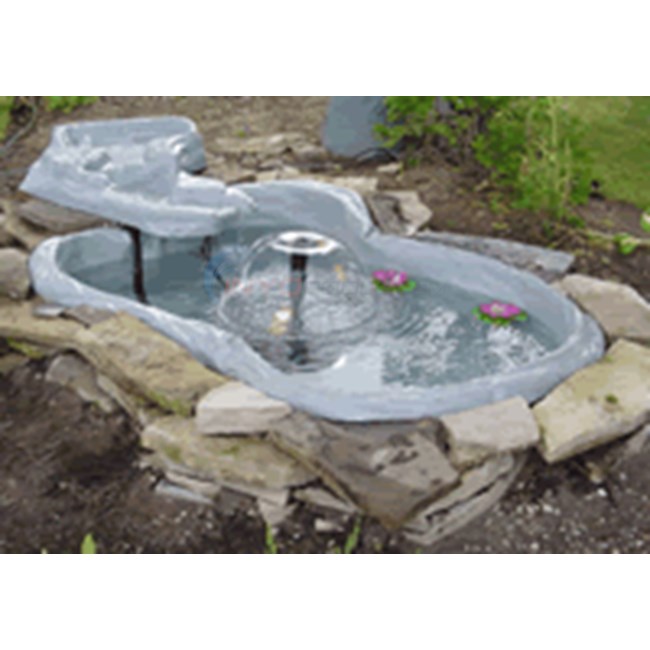 144-Gallon Granite Pond with Streamlet - ND100