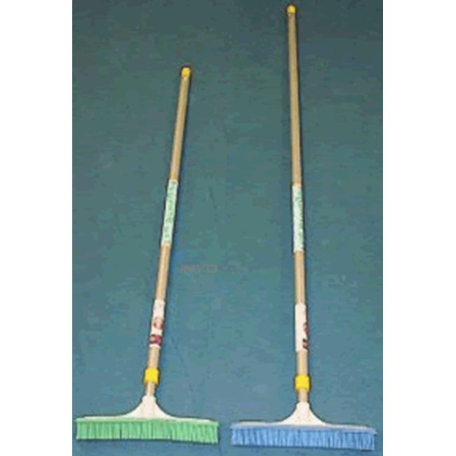 12" Brumgee Swimming Pool Brush With 3 - 6 Ft. Pole - PBR236