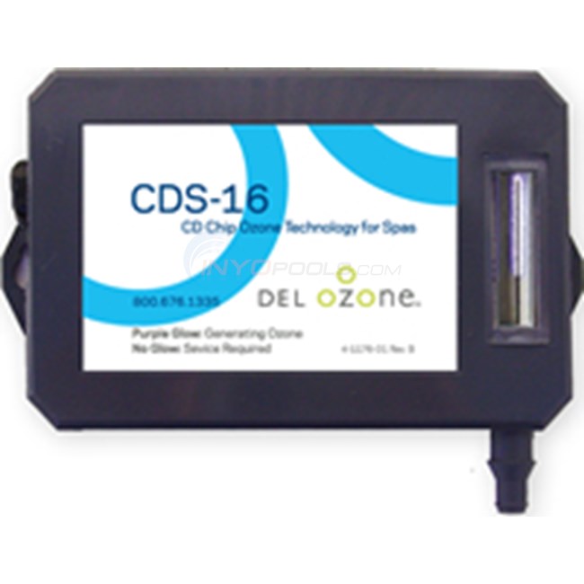 Del Ozone CDS-16 Spa Ozonator Mini J&J Cord w/ Parts - CDS16ROZM