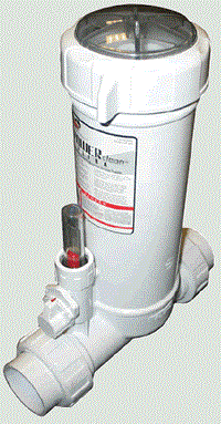 Custom Molded Products POWERclean ULTRA InLine Chlorinator W/ White