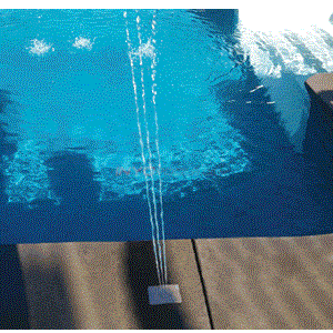 Custom Molded Products Adjustable Flow MultiNozzle Deck Jet Tan