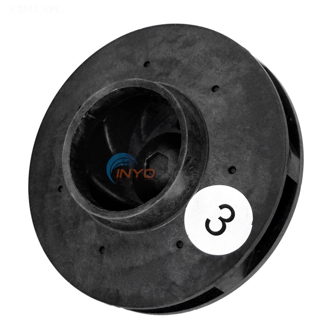 Custom Molded Products Impeller, 3 Hp (27203-300-300)