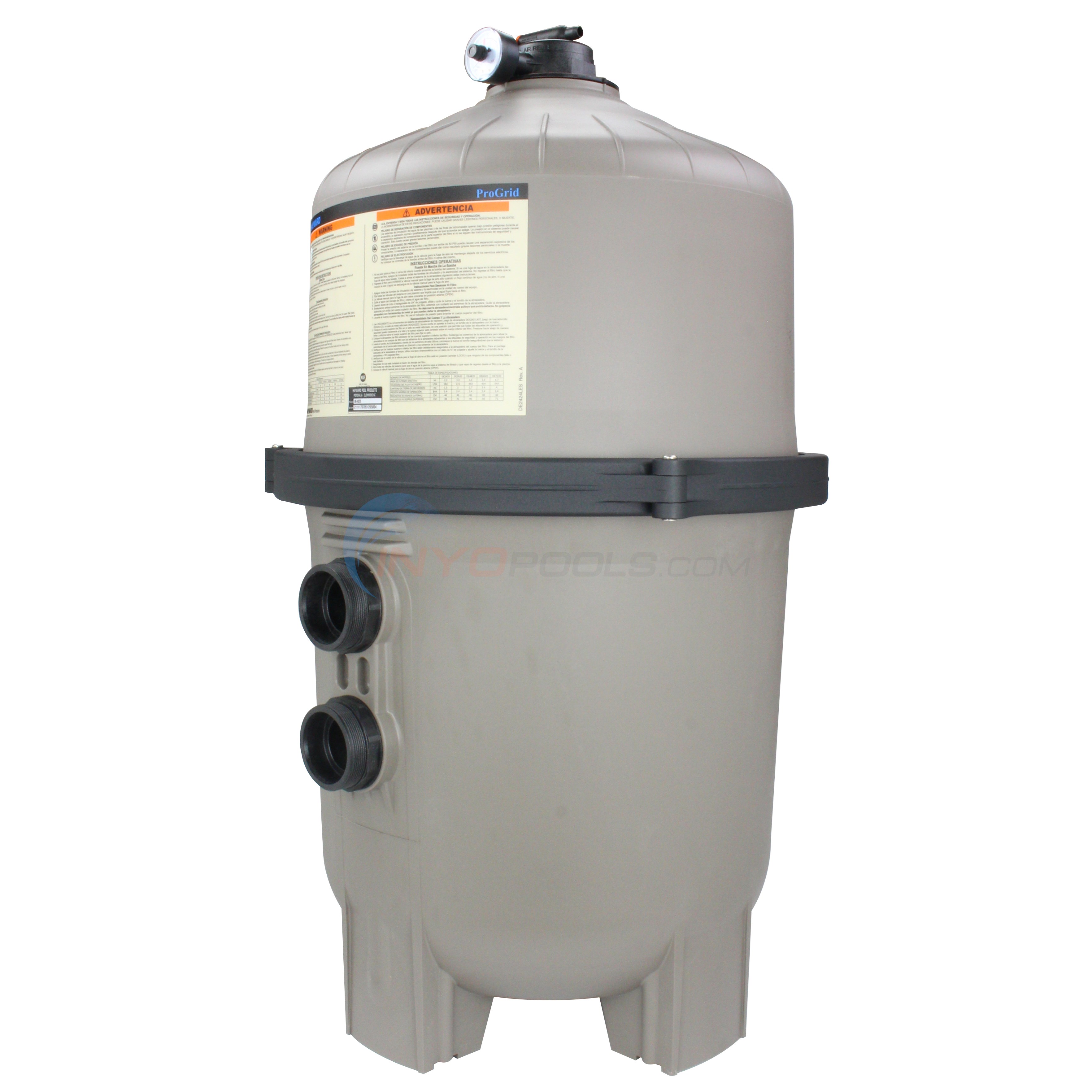 Hayward Pro Grid DE Filter 60 Sq Ft w/o Valve W3DE6020