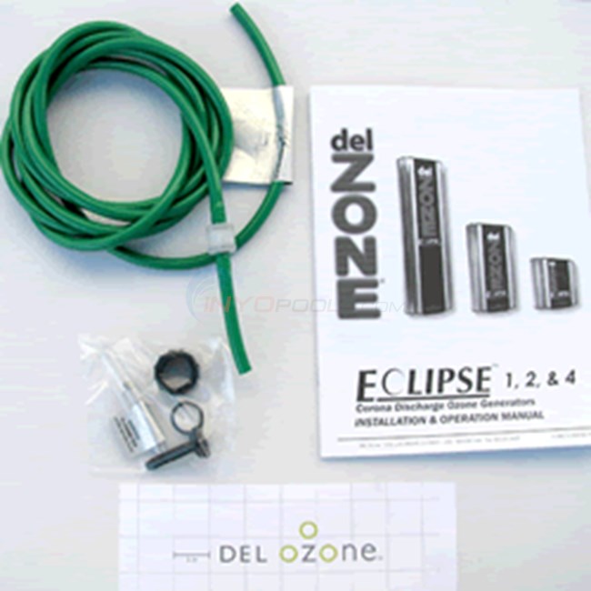 Del Ozone Eclipse Renewal Kit with Tubing, Check Valve, and Flow Meter - 9-0150E