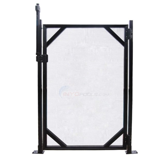 GLI Inground Removable Safety Fencing Gate 36" x 48" - 300400BLKGATECGS