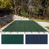 20' x 40' Rectangular Blue Mesh Safety Cover 18 Year (2 Years Full)