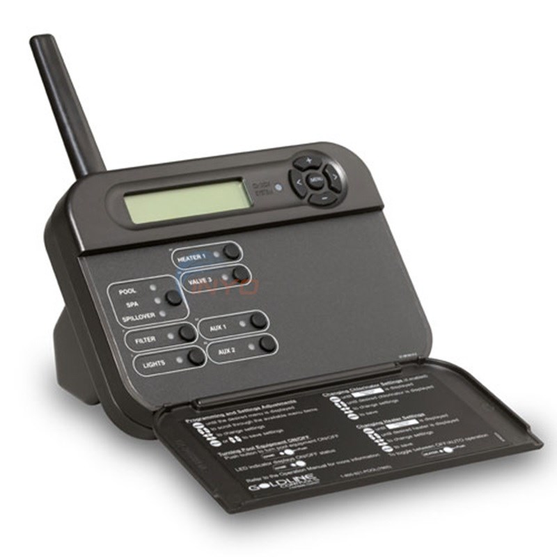 Goldline Controls P4 Wireless Tabletop Black AQL2TBRFP4
