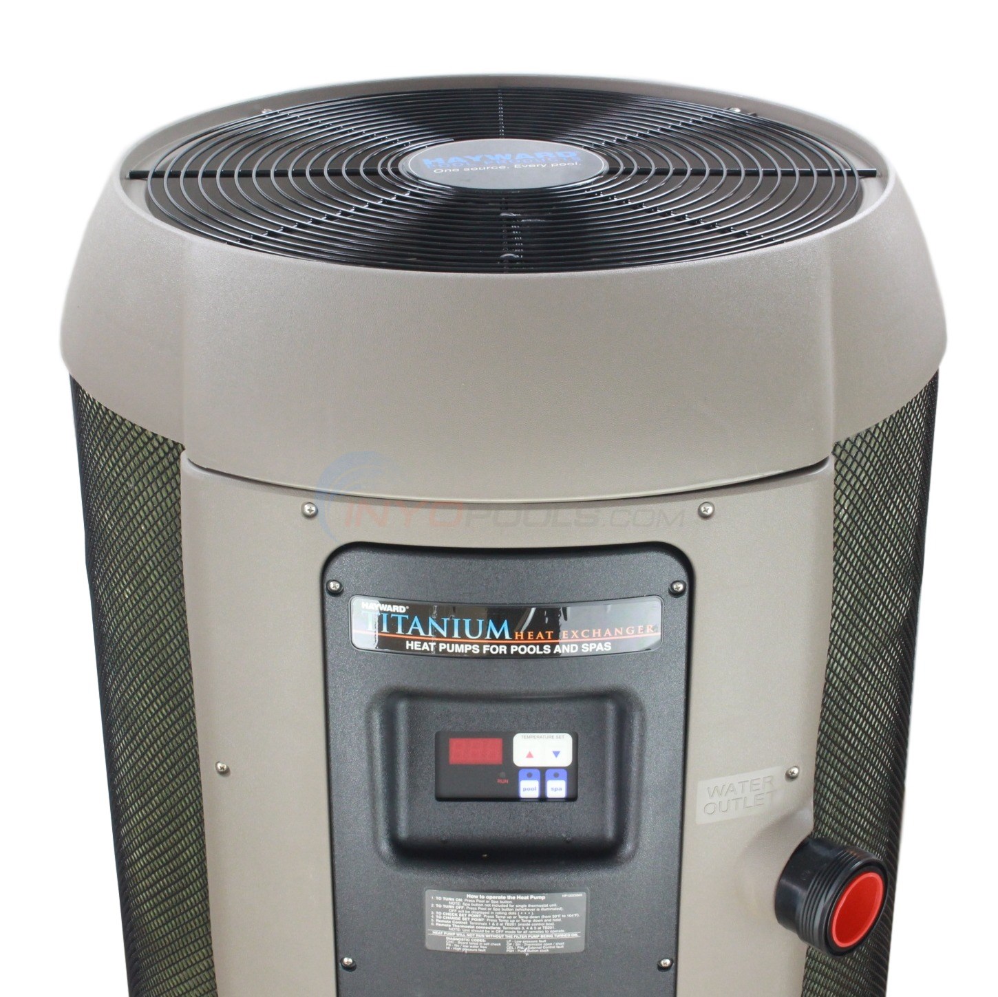 Hayward Heat Pro Heat Pump 110,000 BTU HP21104T