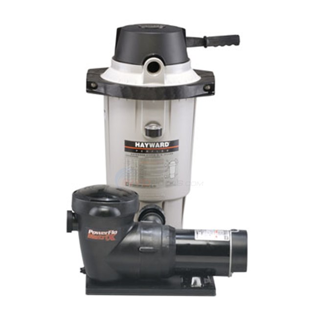 Hayward 1HP Pump W/ Perflex EC40 DE Filter - EC4075XEH