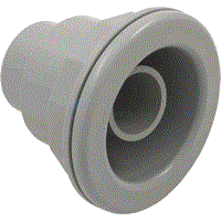 Hydro Air Whirlpool (Swim) Jet 1" Nozzle Gry 165759GRAY