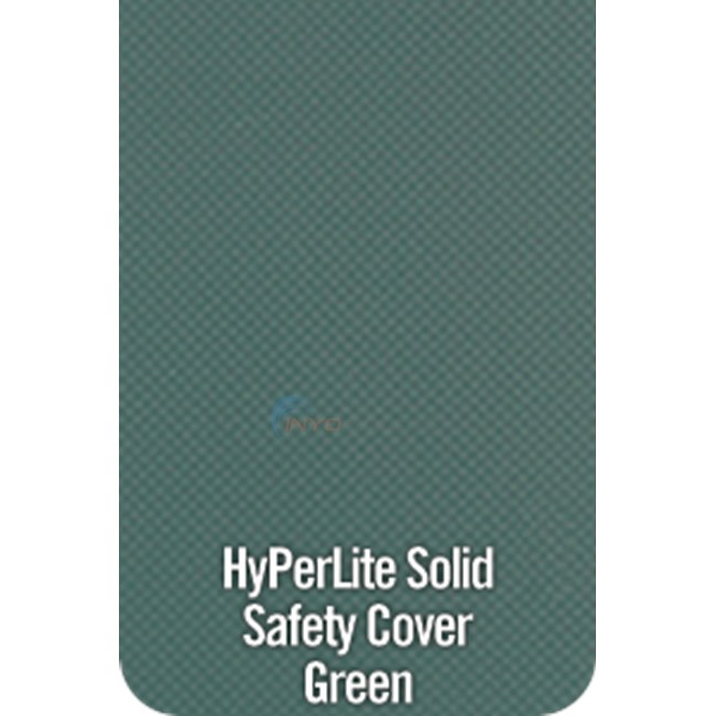 GLI Custom In ground safety cover HyPerlite Solid with Mesh Green 20 x 31-6 - SAF-429522-18-WQ