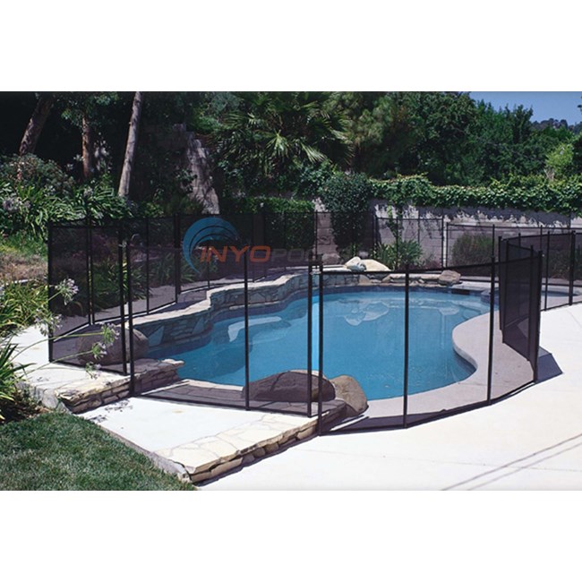GLI Inground Removable Safety Fencing 5'x10' - 300510BLK