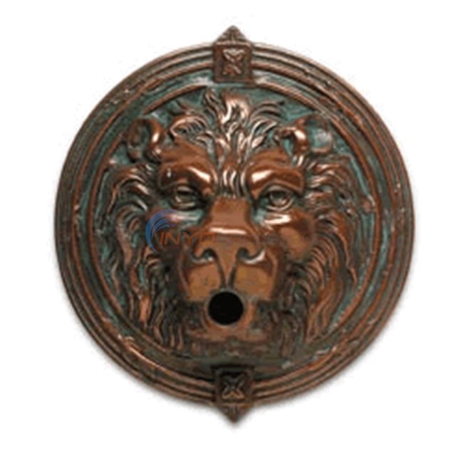 Pentair Renaissance Lion, 8" x 8", Brass - 21004
