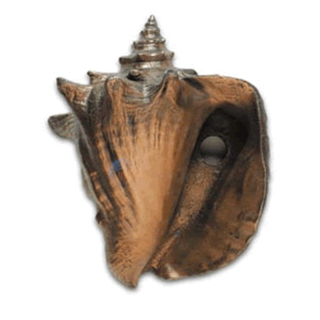 Pentair Conch Sconce, 5 1/2" x 6 1/2", Gray Stone - 24001